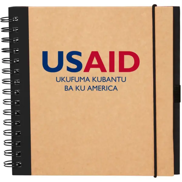 USAID Bemba - Recycled Square Notebook