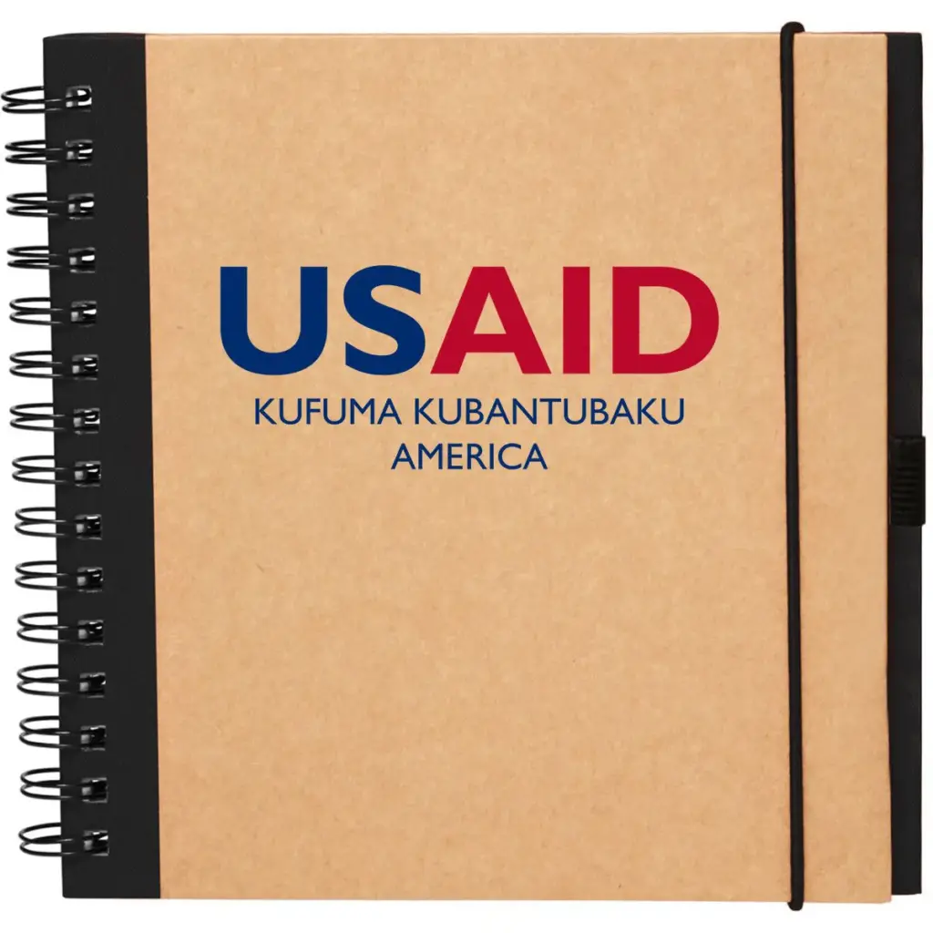 USAID Kaond - Recycled Square Notebook