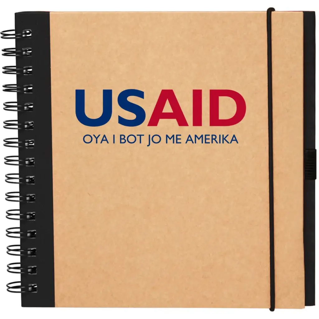 USAID Langi - Recycled Square Notebook