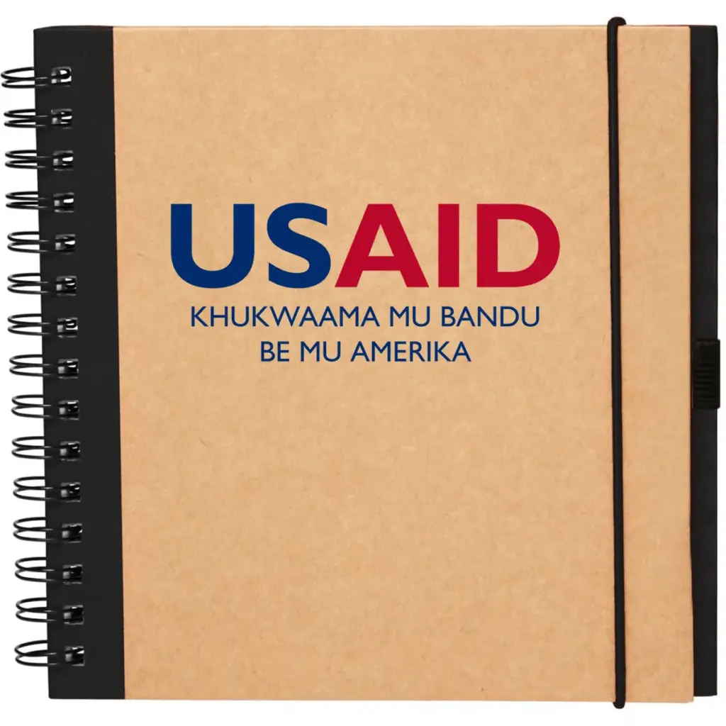 USAID Lugisu - Recycled Square Notebook