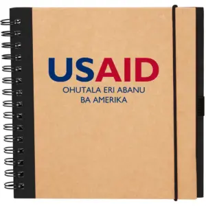USAID Lusamiya - Recycled Square Notebook