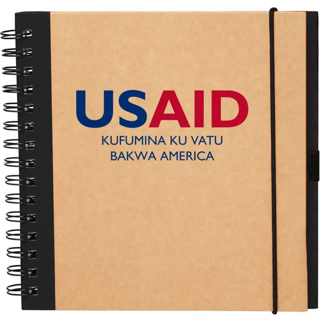 USAID Luvale - Recycled Square Notebook