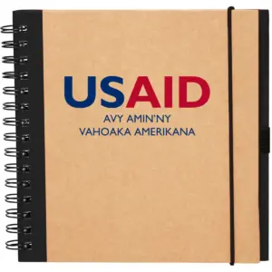 USAID Malagasy - Recycled Square Notebook