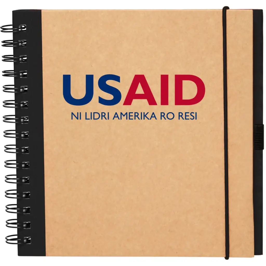 USAID Moru - Recycled Square Notebook