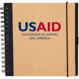 USAID Nyanja - Recycled Square Notebook
