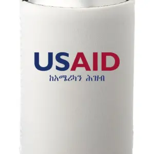 USAID Amharic - Premium Neoprene Collapsible Can Cooler