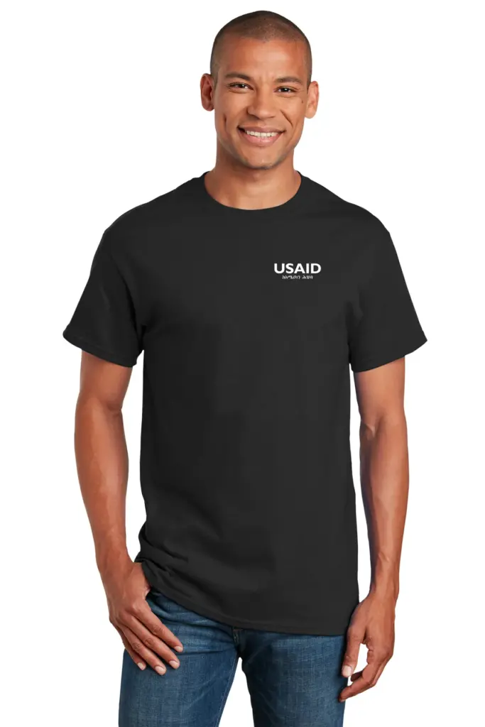 USAID Amharic - Gildan Ultra Cotton T-Shirts