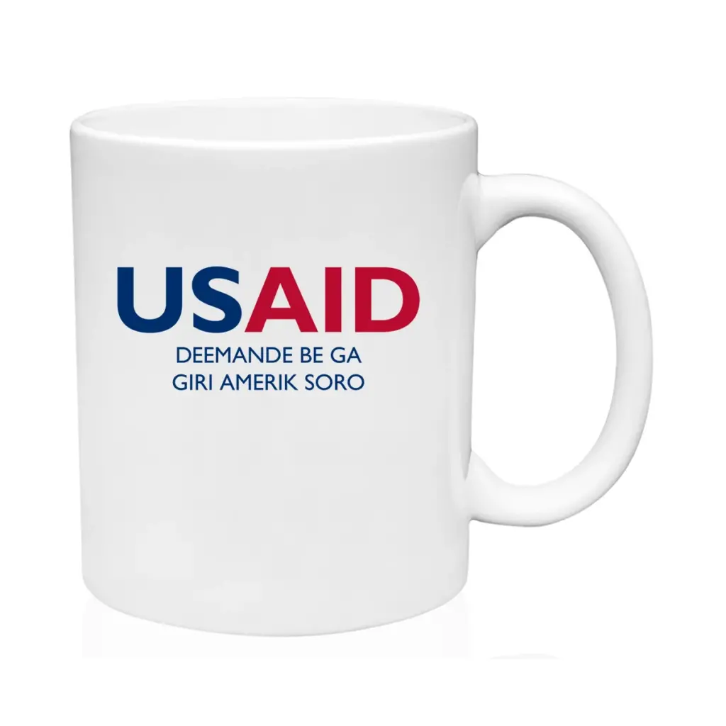 USAID Soninke - 11 Oz. Traditional Coffee Mugs