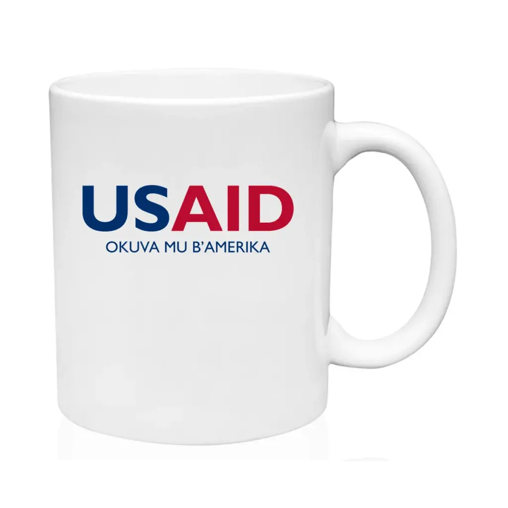 USAID Luganda - 11 Oz. Traditional Coffee Mugs