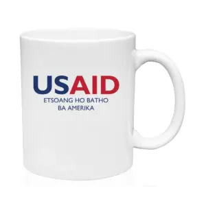 USAID Sesotho - 11 Oz. Traditional Coffee Mugs