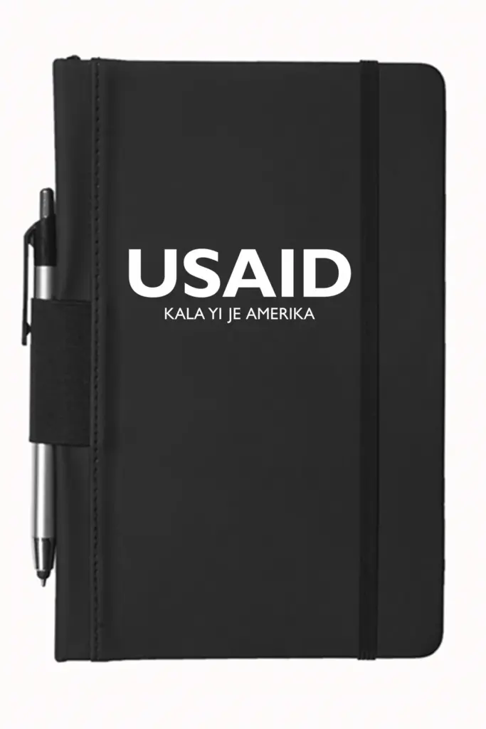 USAID Shilluk - 5"x9" Executive Notebooks with Pen
