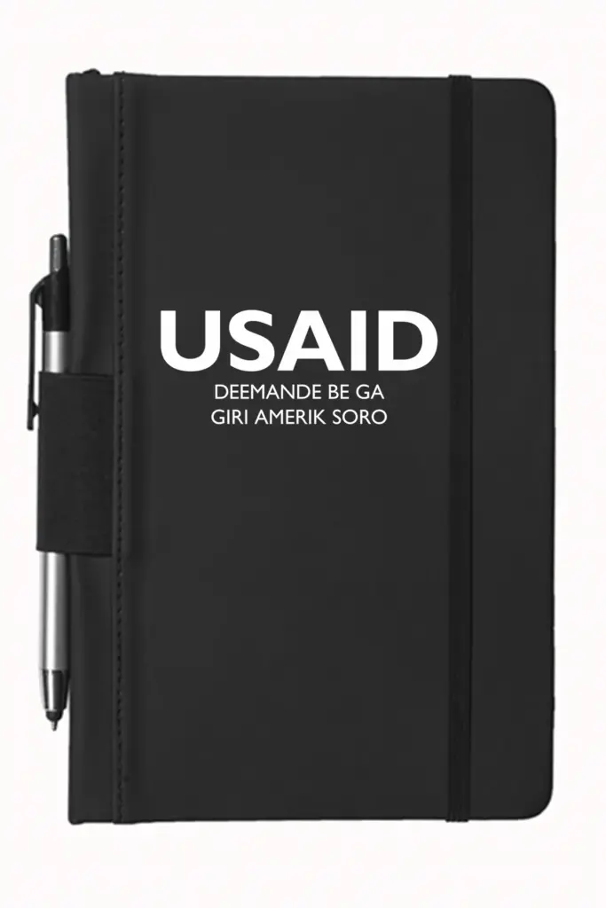 USAID Soninke - 5"x9" Executive Notebooks with Pen