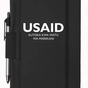 USAID Swahili - 5"x9" Executive Notebooks with Pen