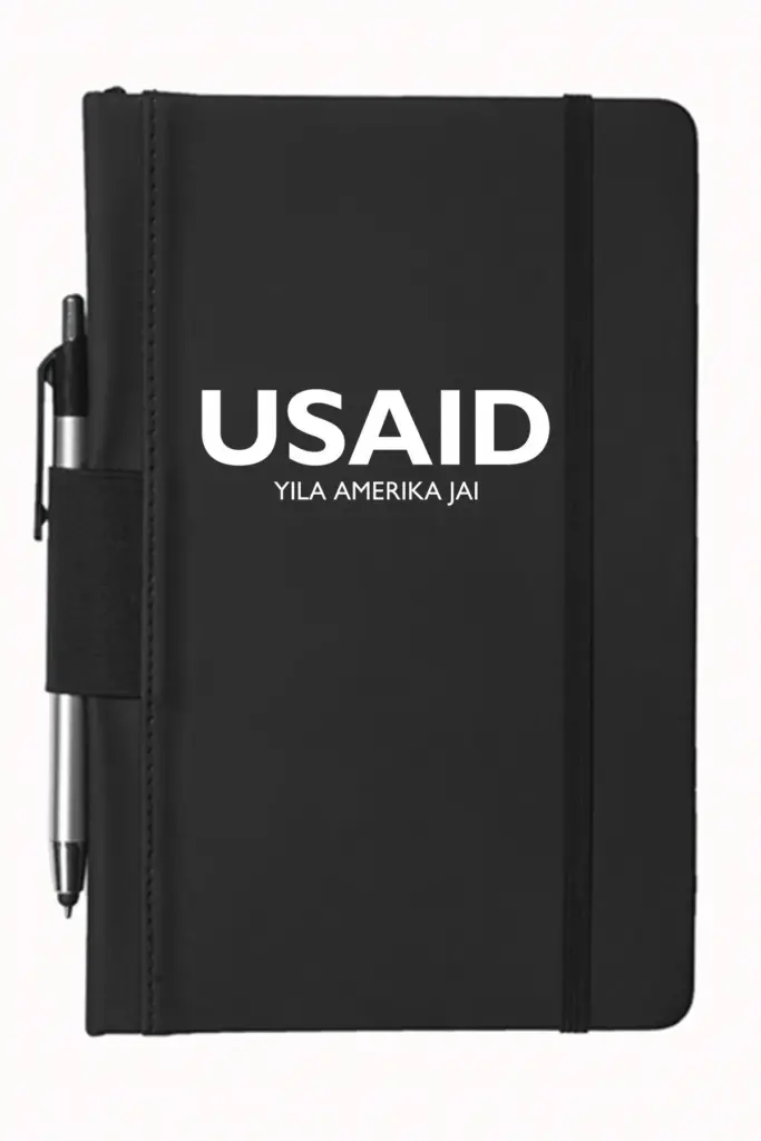 USAID Wala - 5"x9" Executive Notebooks with Pen