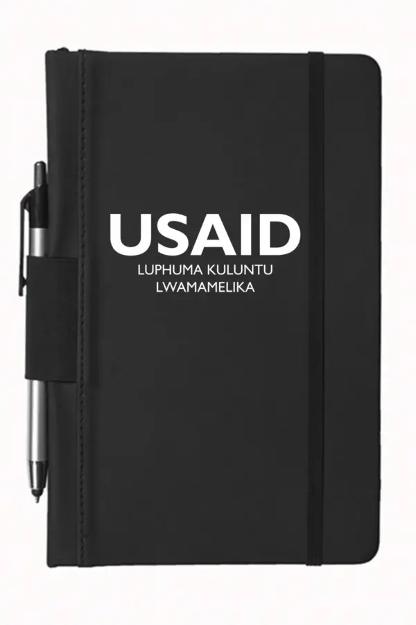 USAID Xhosa - 5"x9" Executive Notebooks with Pen