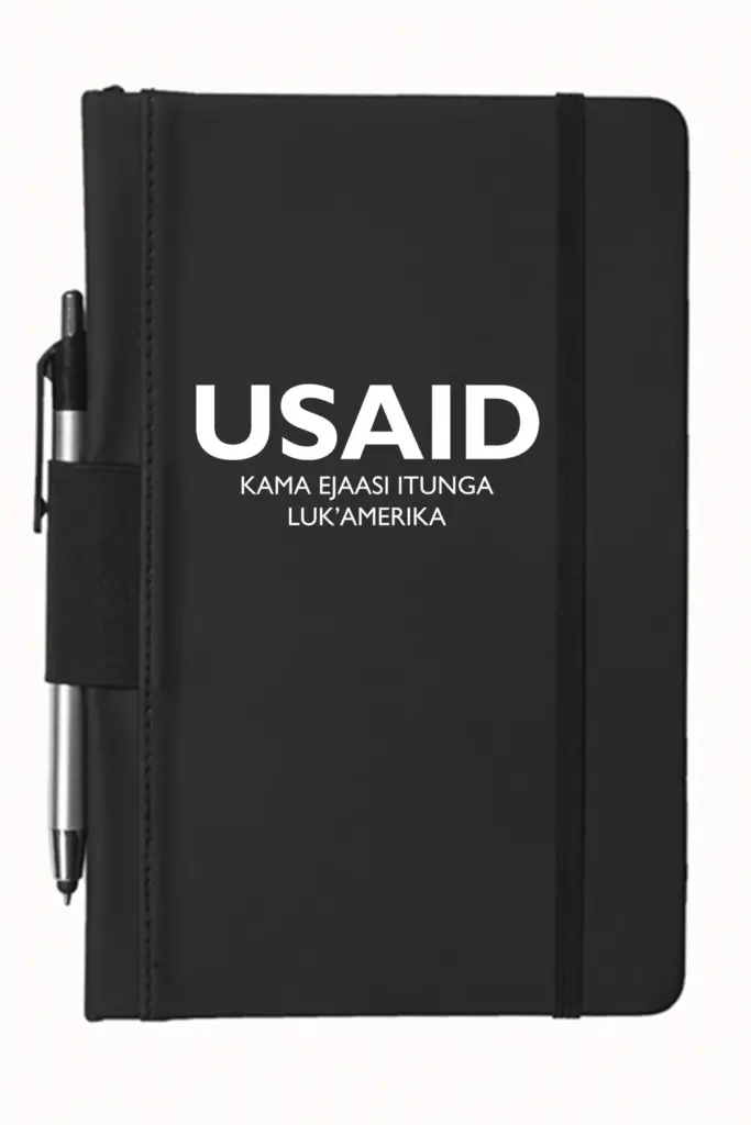 USAID Ateso - 5"x9" Executive Notebooks with Pen
