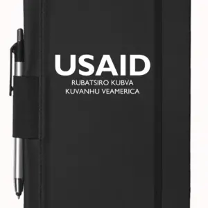 USAID Chishona - 5"x9" Executive Notebooks with Pen