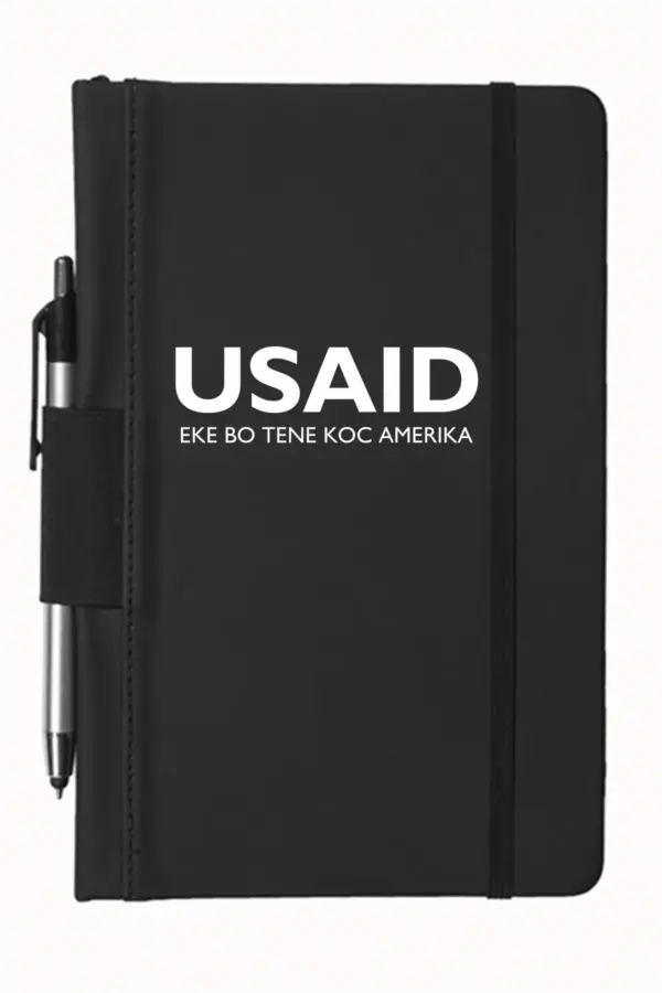 USAID Dinka - 5"x9" Executive Notebooks with Pen