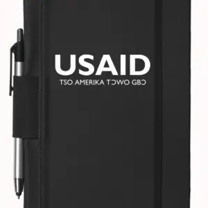 USAID Ewe - 5"x9" Executive Notebooks with Pen