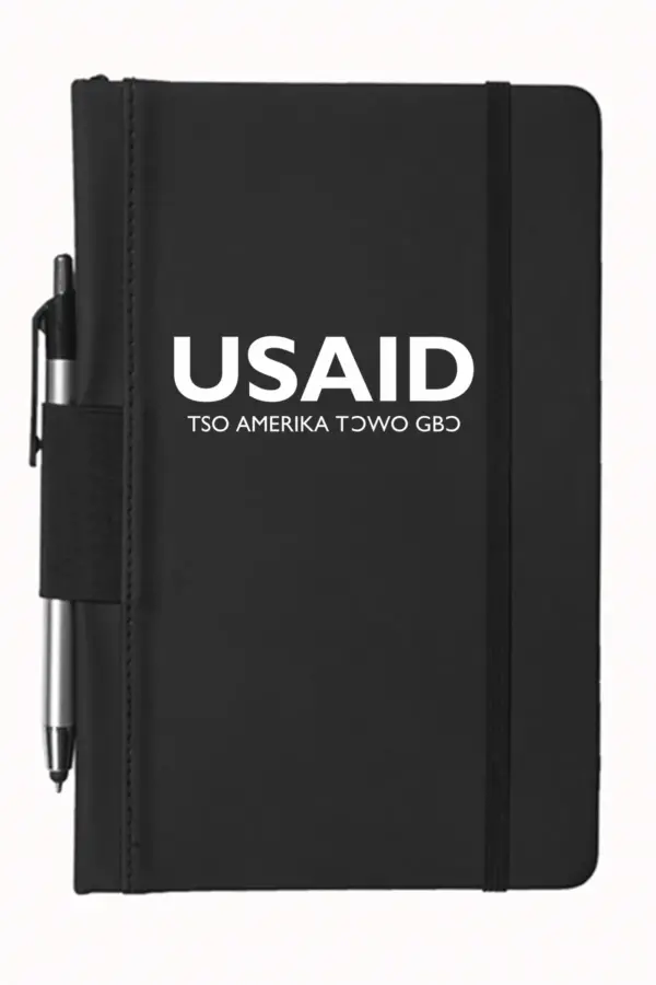 USAID Ewe - 5"x9" Executive Notebooks with Pen
