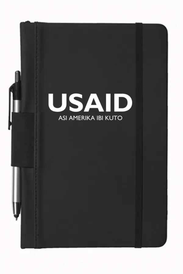USAID Gonja - 5"x9" Executive Notebooks with Pen