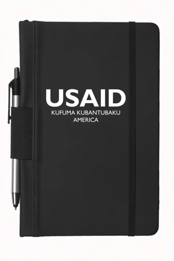 USAID Kaond - 5"x9" Executive Notebooks with Pen