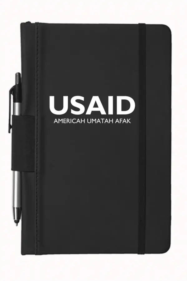 USAID Afar - 5"x9" Executive Notebooks with Pen