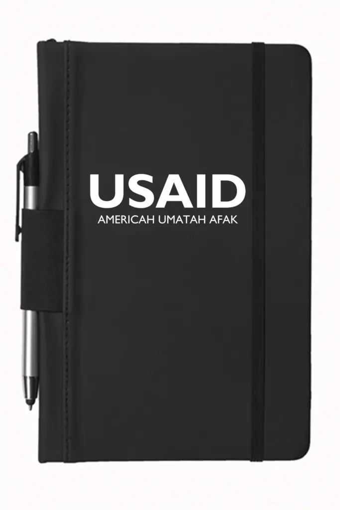 USAID Afar - 5"x9" Executive Notebooks with Pen