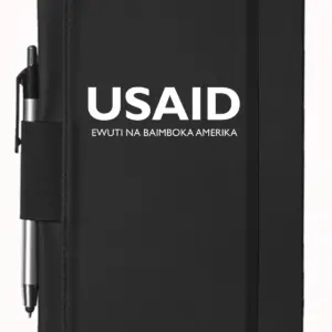 USAID Lingala - 5"x9" Executive Notebooks with Pen