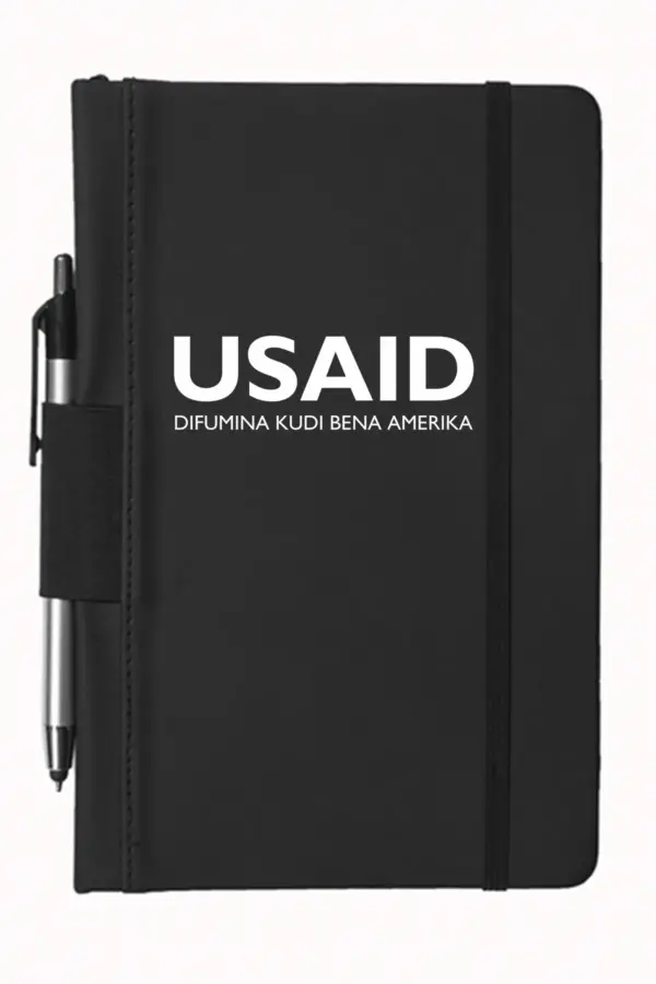 USAID Luba - 5"x9" Executive Notebooks with Pen