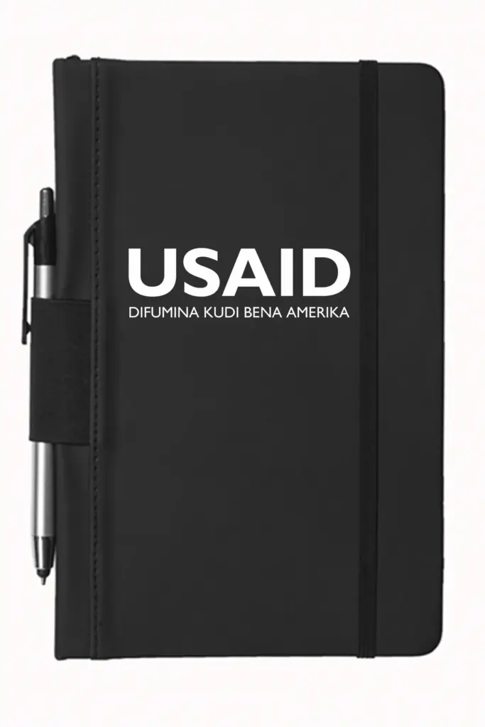 USAID Luba - 5"x9" Executive Notebooks with Pen