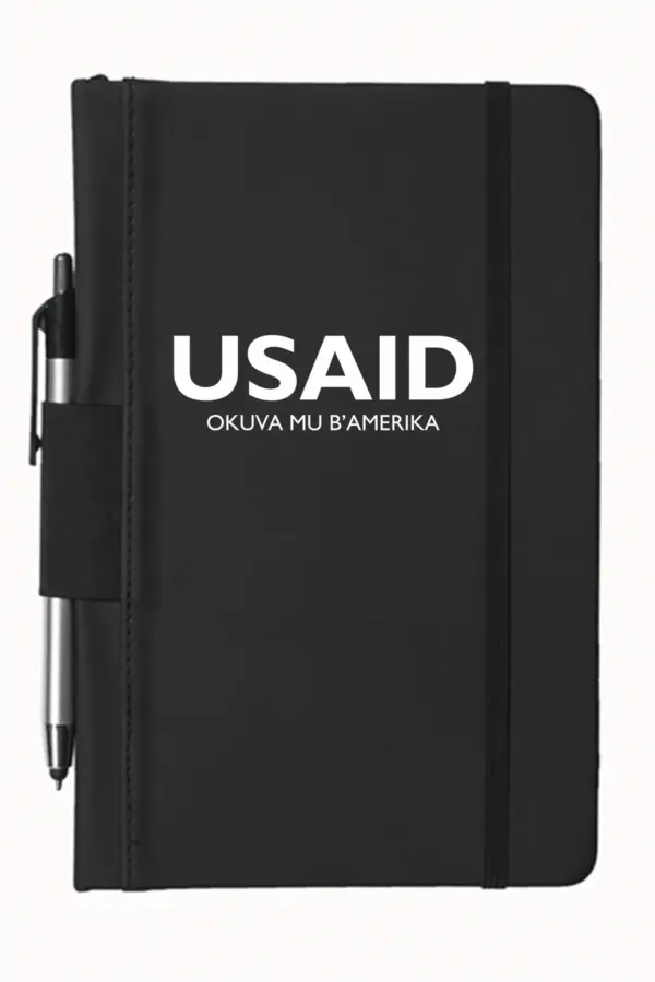 USAID Luganda - 5"x9" Executive Notebooks with Pen