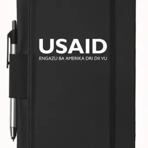 USAID Lugbara - 5"x9" Executive Notebooks with Pen
