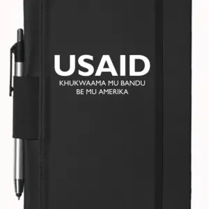 USAID Lugisu - 5"x9" Executive Notebooks with Pen