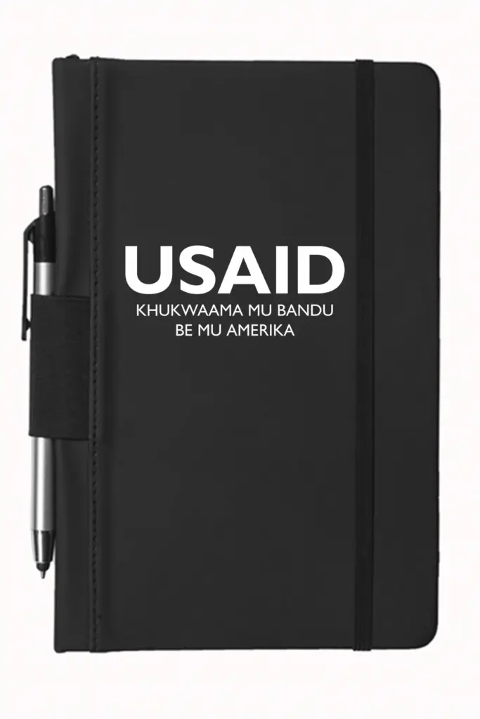 USAID Lugisu - 5"x9" Executive Notebooks with Pen