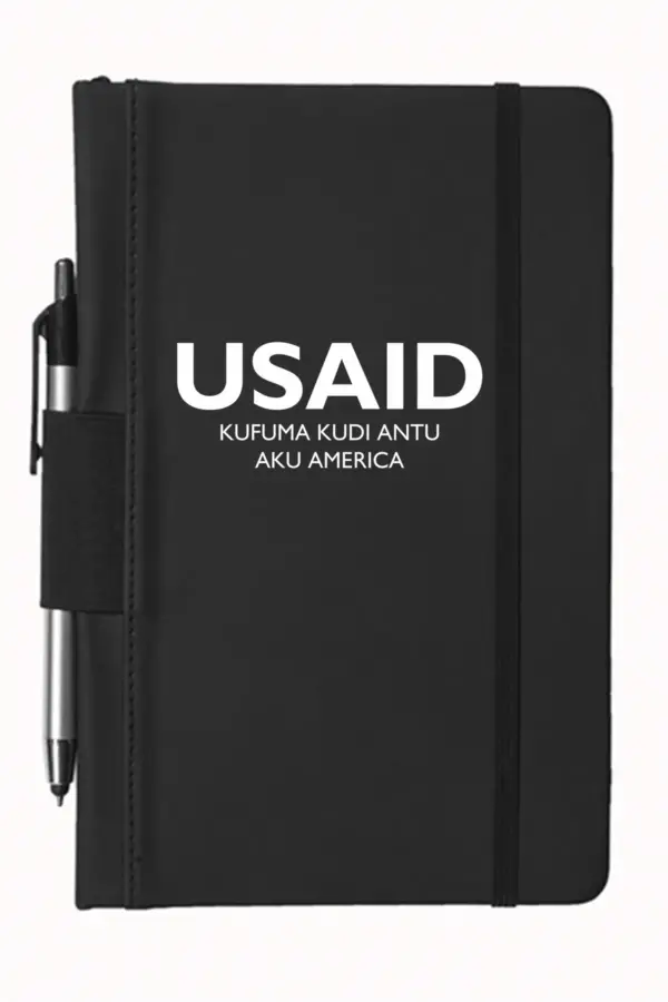 USAID Lunda - 5"x9" Executive Notebooks with Pen