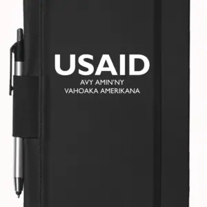 USAID Malagasy - 5"x9" Executive Notebooks with Pen