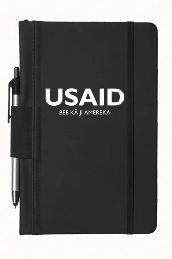 USAID Nuer - 5"x9" Executive Notebooks with Pen