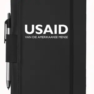 USAID Afrikaans - 5"x9" Executive Notebooks with Pen