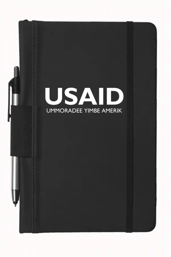 USAID Pulaar - 5"x9" Executive Notebooks with Pen