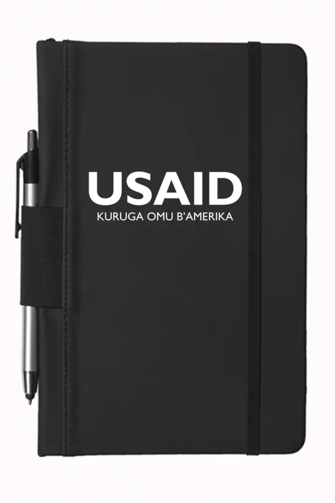 USAID Runyankole - 5"x9" Executive Notebooks with Pen