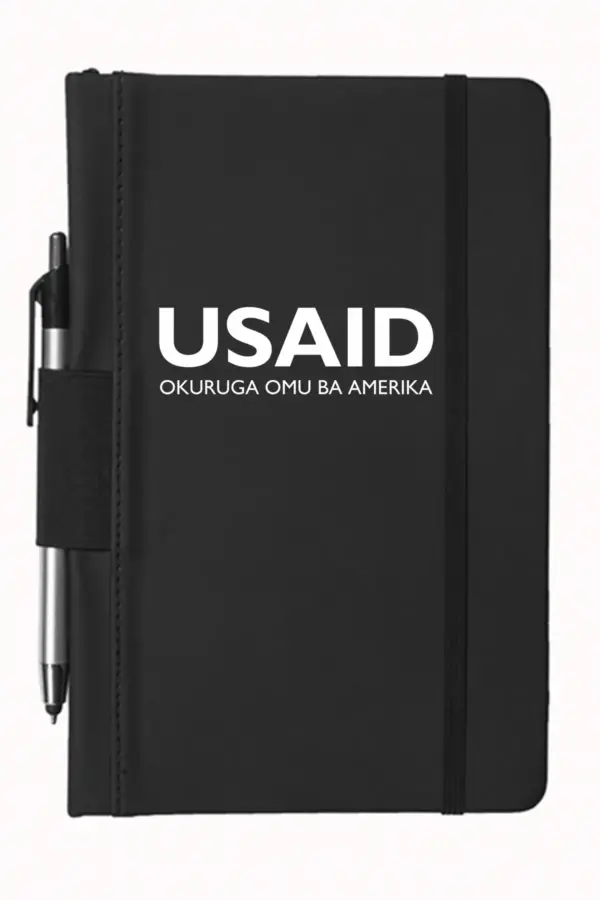 USAID Rutooro - 5"x9" Executive Notebooks with Pen