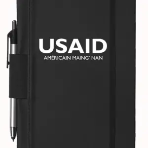 USAID Senufo - 5"x9" Executive Notebooks with Pen