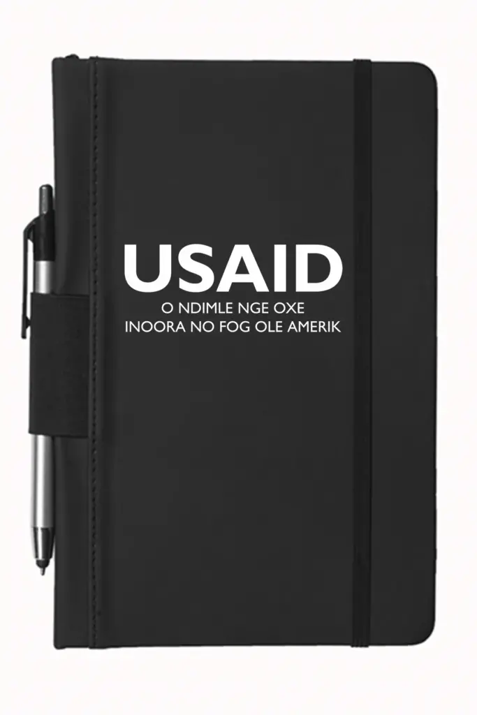 USAID Serere - 5"x9" Executive Notebooks with Pen