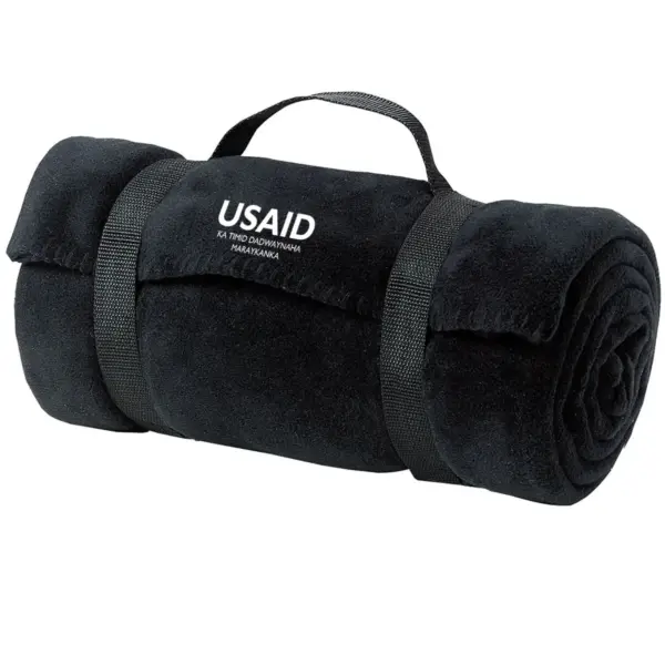 USAID Somali - Port Authority Value Fleece Blanket w/ Strap