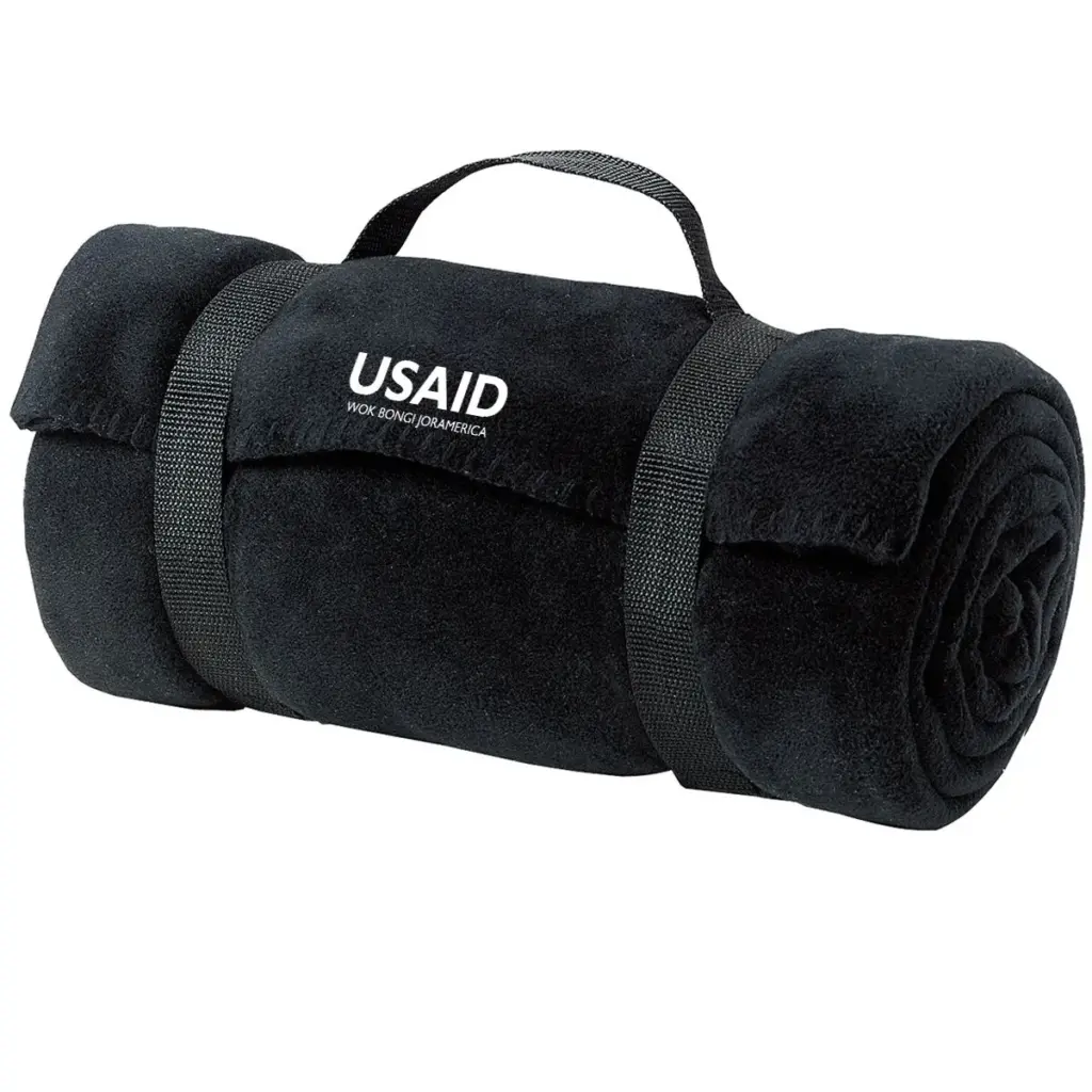 USAID Dhopadhola - Port Authority Value Fleece Blanket w/ Strap