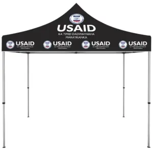 USAID Somali - ONE CHOICE 10 ft. Steel Canopy Tent Dye-Sub Graphic Package
