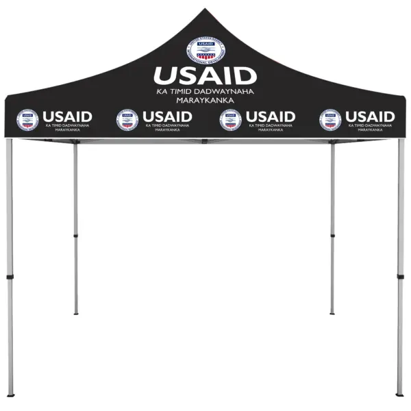 USAID Somali - ONE CHOICE 10 ft. Steel Canopy Tent Dye-Sub Graphic Package