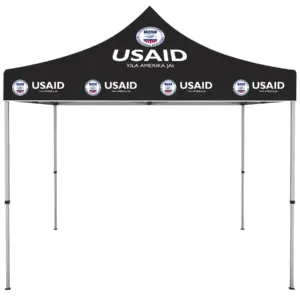 USAID Wala - ONE CHOICE 10 ft. Steel Canopy Tent Dye-Sub Graphic Package