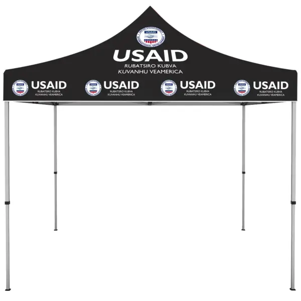 USAID Chishona - ONE CHOICE 10 ft. Steel Canopy Tent Dye-Sub Graphic Package